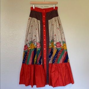 Vintage Cottagecore Maxi skirt